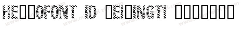 hellofont id meilingti 字体下载字体转换